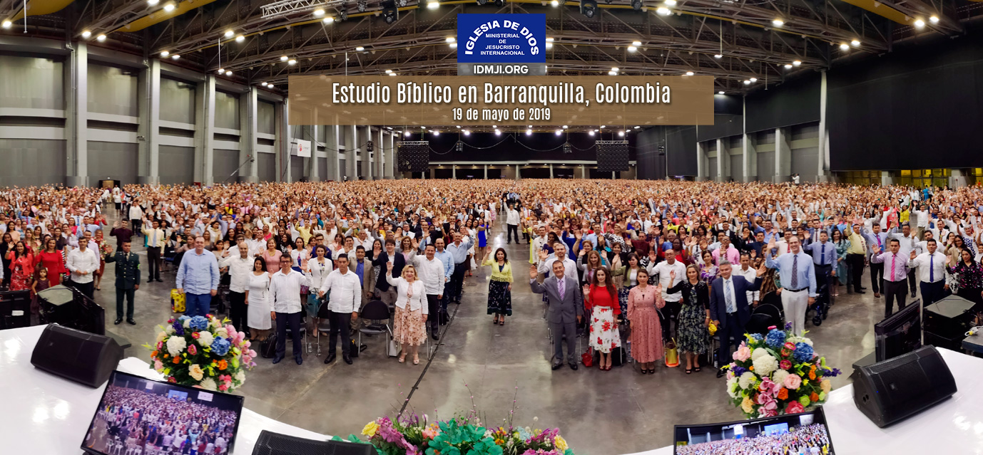 Fotos del Estudio Bíblico en Barranquilla, Colombia - 19 de mayo de 2019 -  Iglesia de Dios Ministerial de Jesucristo Internacional - IDMJI