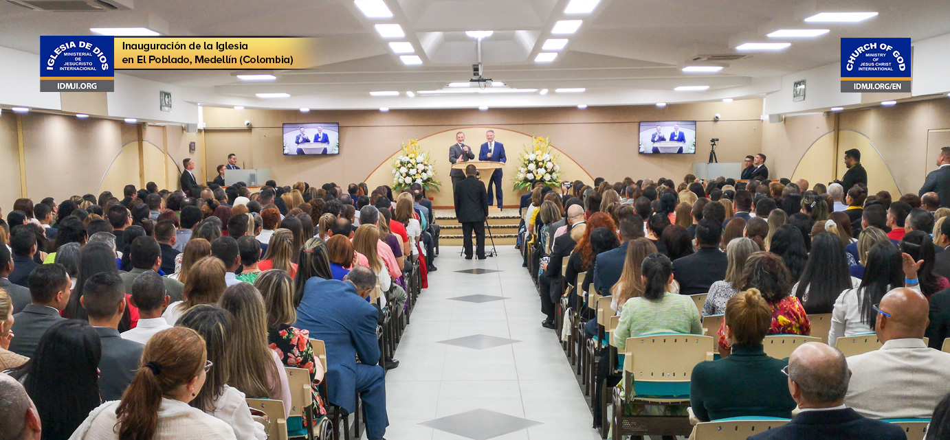 Fotos de la inauguración de la Iglesia en El Poblado, Medellín, Colombia -  28 de Septiembre 2019 - Iglesia de Dios Ministerial de Jesucristo  Internacional - IDMJI