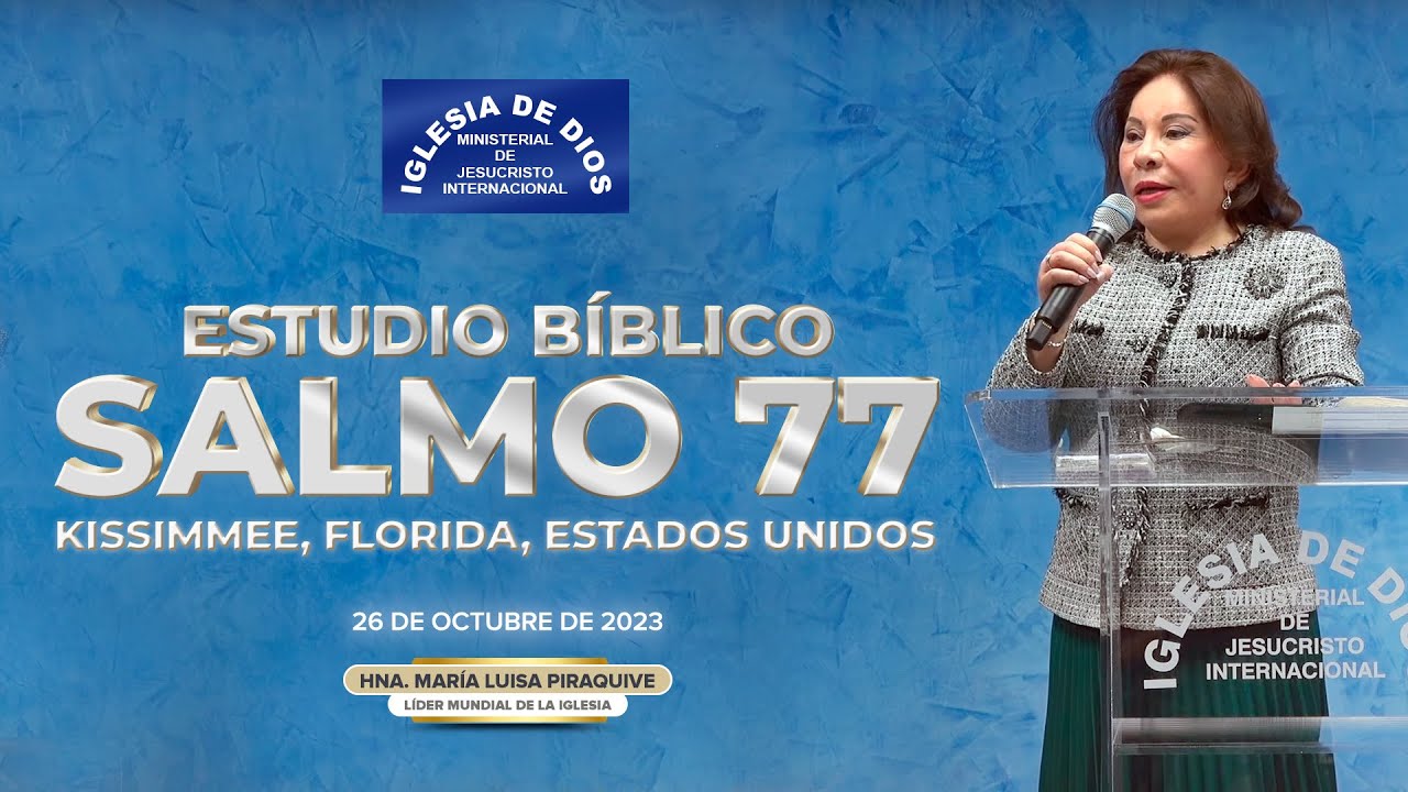 Salmo Estudio B Blico Hna Mar A Luisa Piraquive Kissimmee Florida Usa Octubre