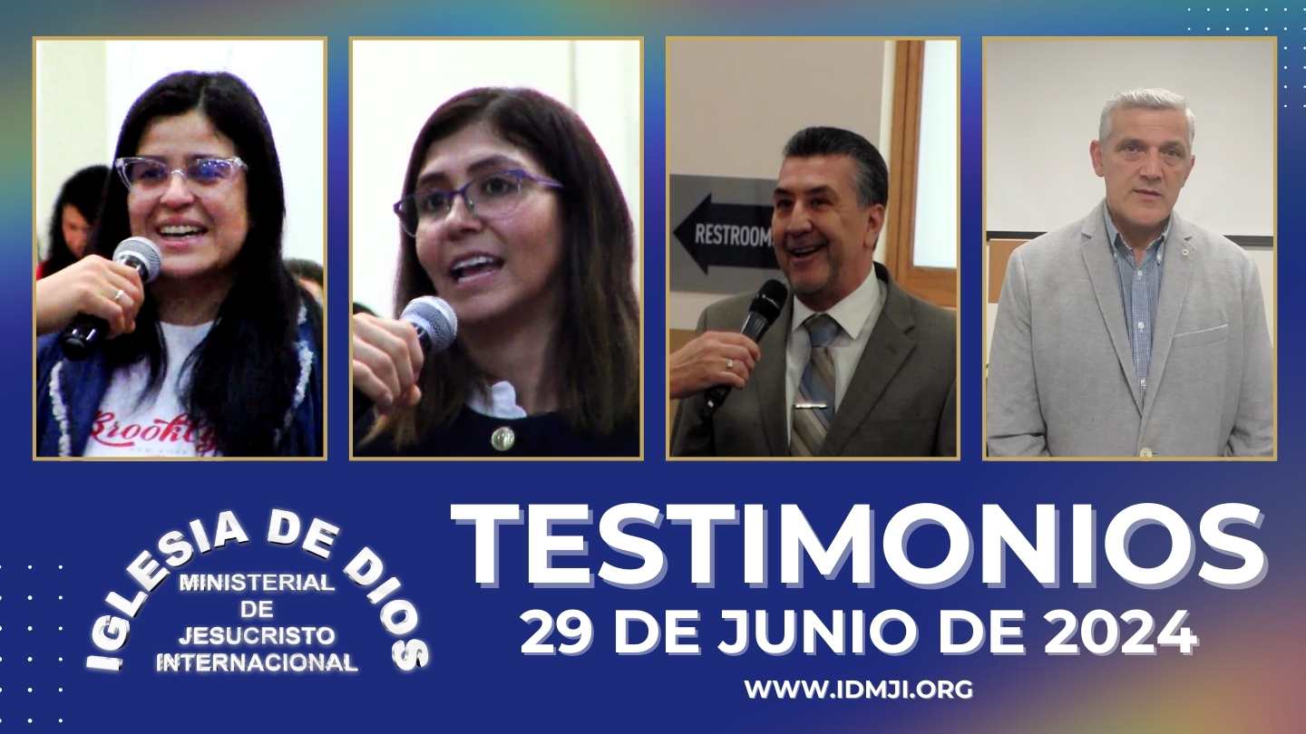 Testimonios – Iglesia de Dios Ministerial de Jesucristo Internacional ...