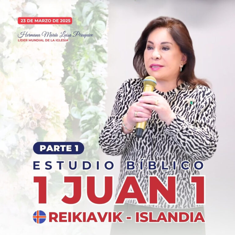 1 Juan 1 (Estudio Bíblico), Parte 1, Reikiavik – Islandia, 23 marzo 2025